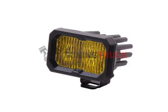 Желтый противотуманный LED-модуль SS2 Pro с янтарной подсветкой